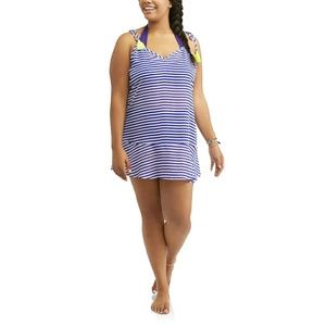 Swimsuit Cover-Up Dress with Tassels ties